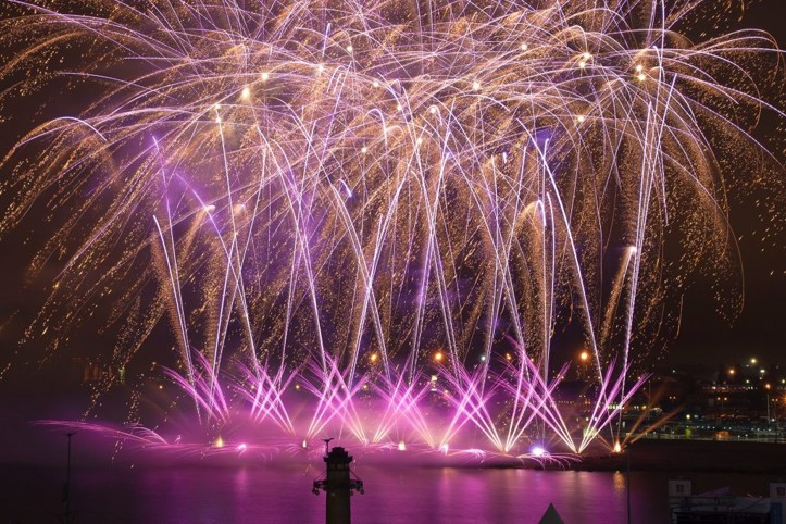 Feu d’artifice Eurodrop