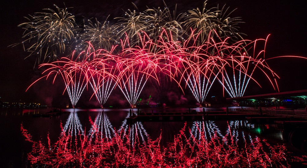 Feu d’artifice Eurodrop